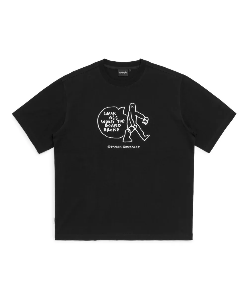 Mark Gonzales  |[MARK GONZALES] ★ MG BROKEN BOARD GRAPHIC T-SHIRT