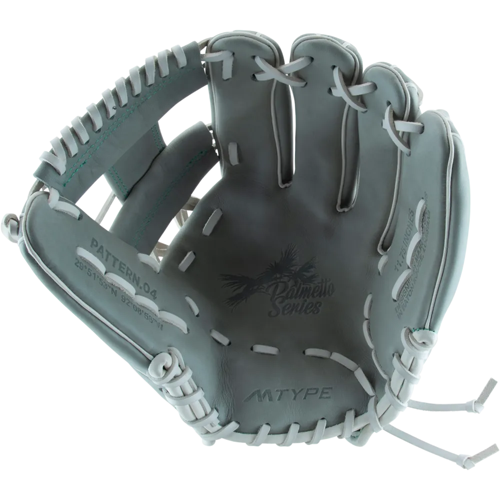 Marucci Palmetto 44A2 11.75 Fastpitch Glove: MFG3PL44A2FP-GY