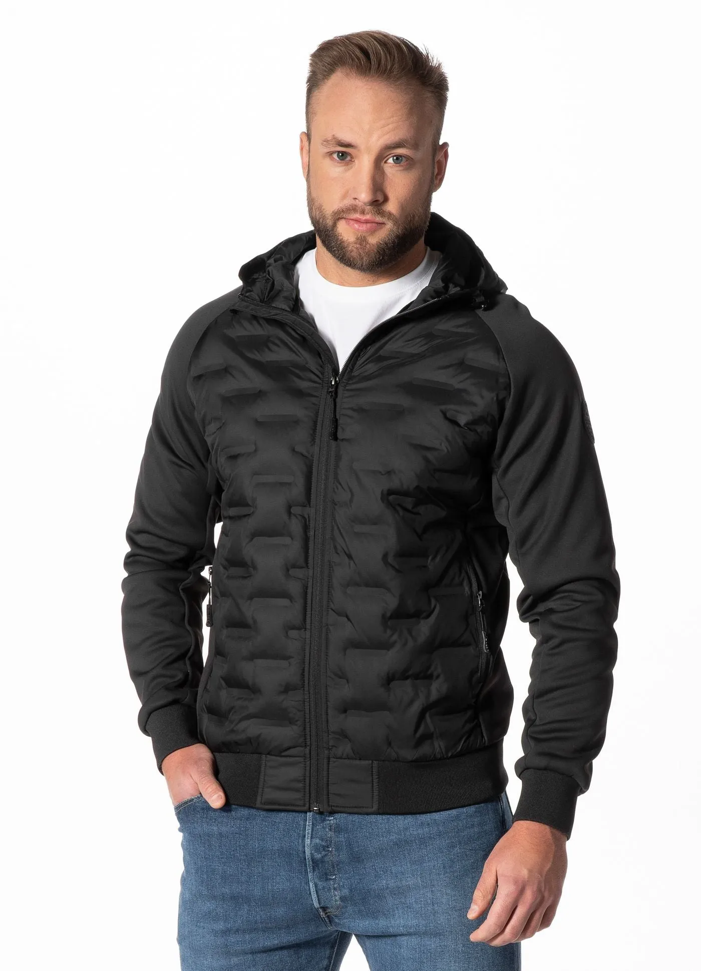 Men's transitional hooded jacket Roxton