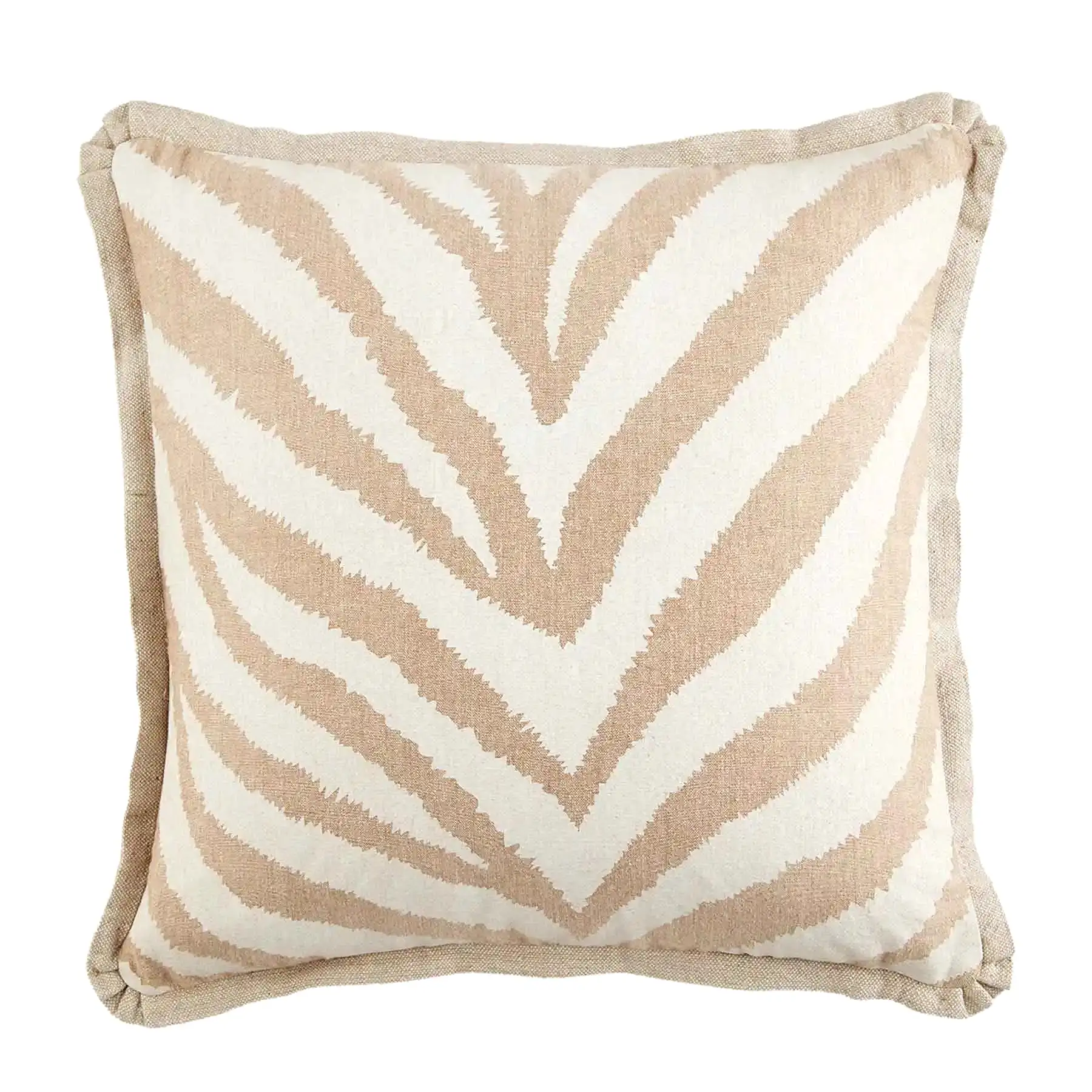 Mudpie Zebra Print Pillow