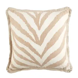 Mudpie Zebra Print Pillow