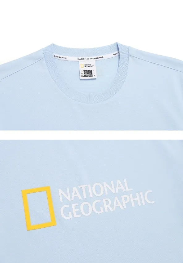 NATIONAL GEOGRAPHIC  |Unisex Street Style Logo T-Shirts