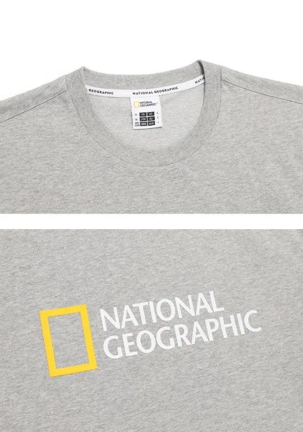 NATIONAL GEOGRAPHIC  |Unisex Street Style Logo T-Shirts