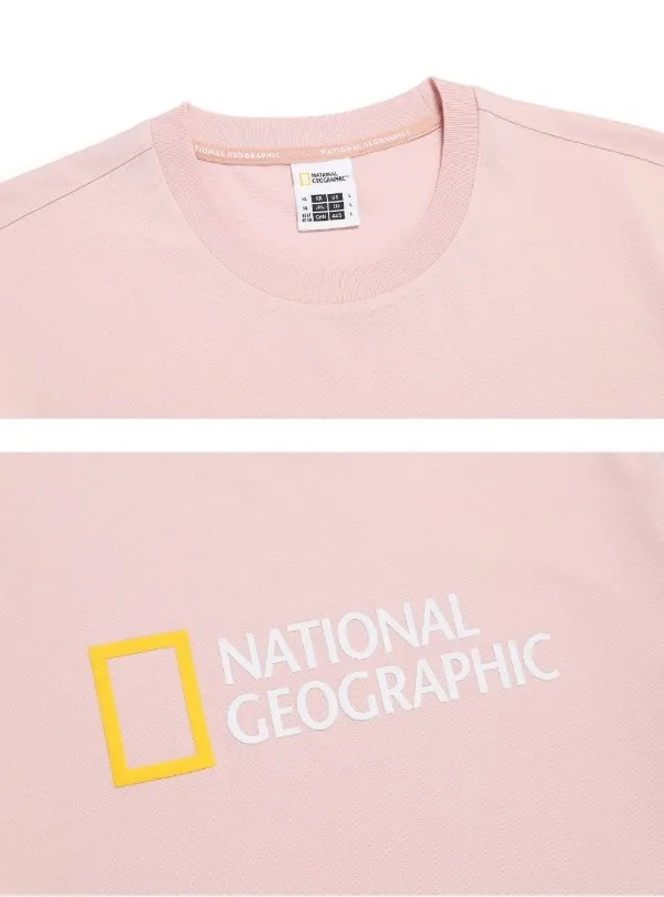 NATIONAL GEOGRAPHIC  |Unisex Street Style Logo T-Shirts