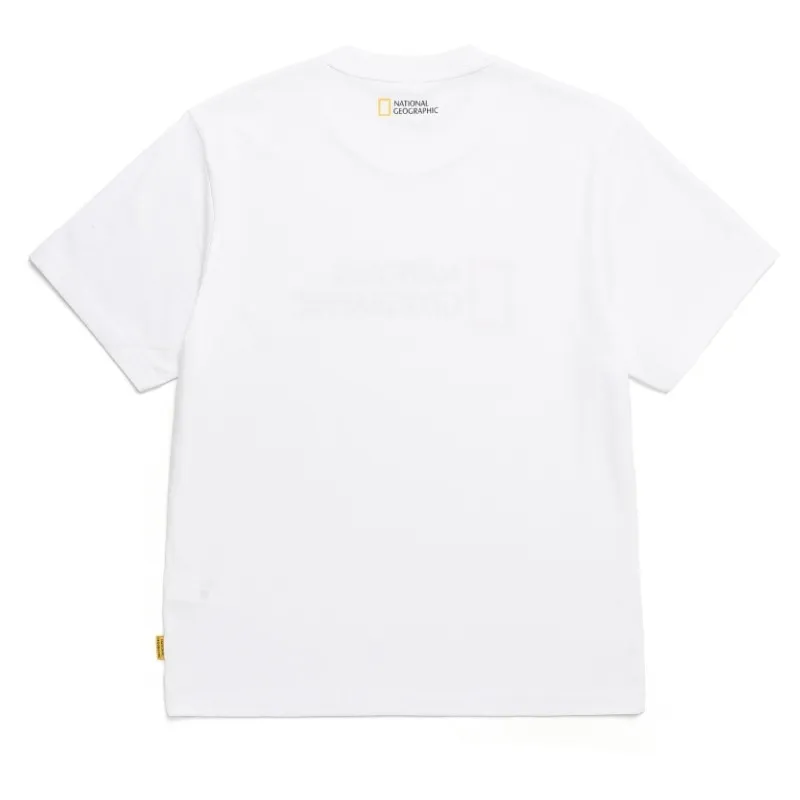 NATIONAL GEOGRAPHIC  |Unisex Street Style Logo T-Shirts