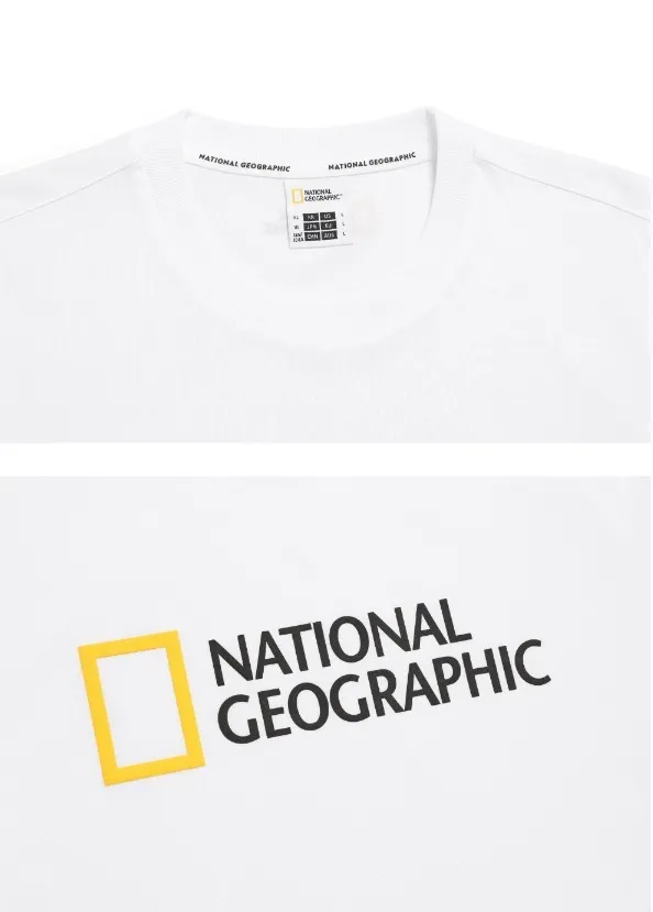 NATIONAL GEOGRAPHIC  |Unisex Street Style Logo T-Shirts