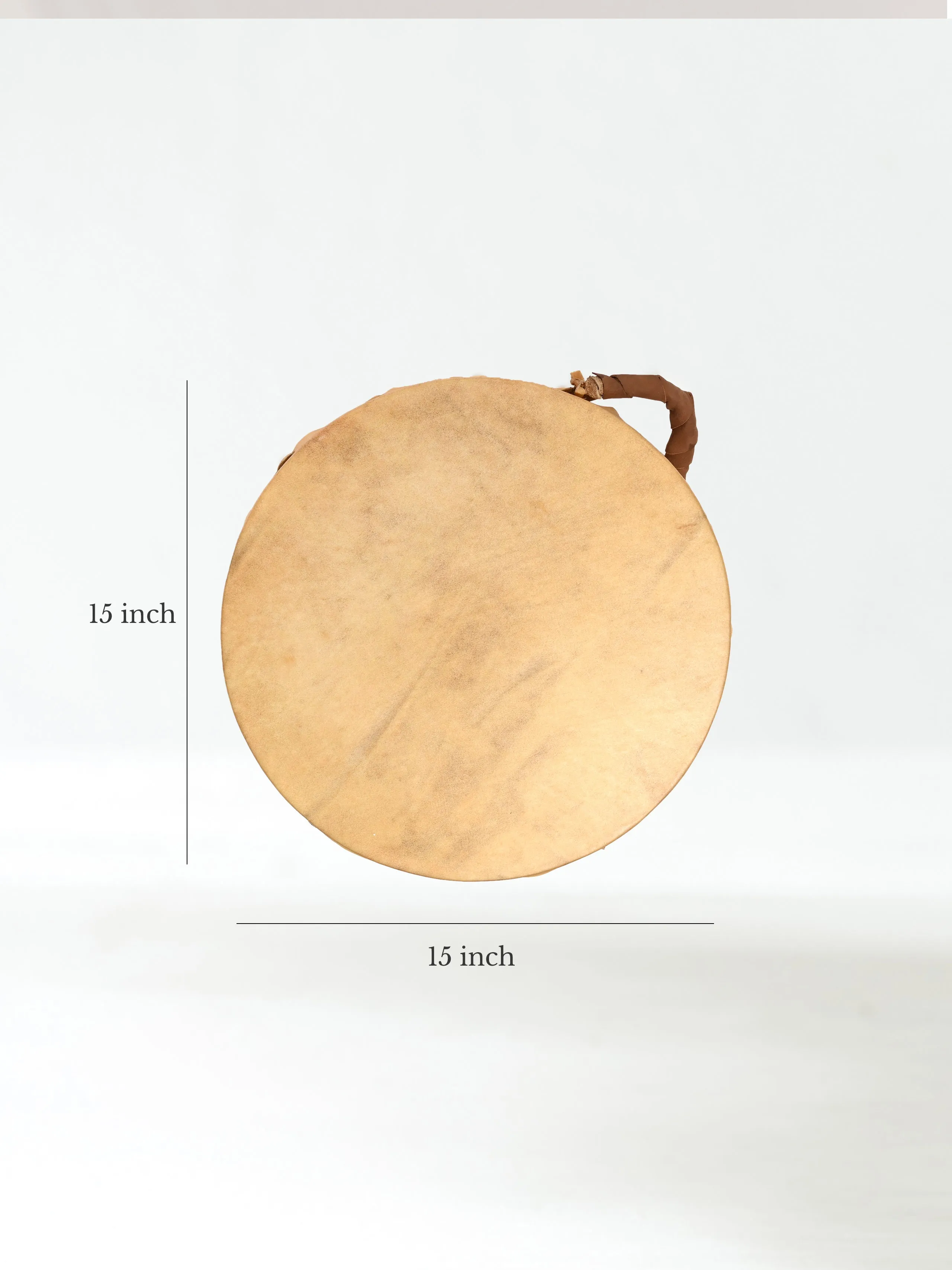 Native American Style Buffalo Hide Double-Sided Hand Drum