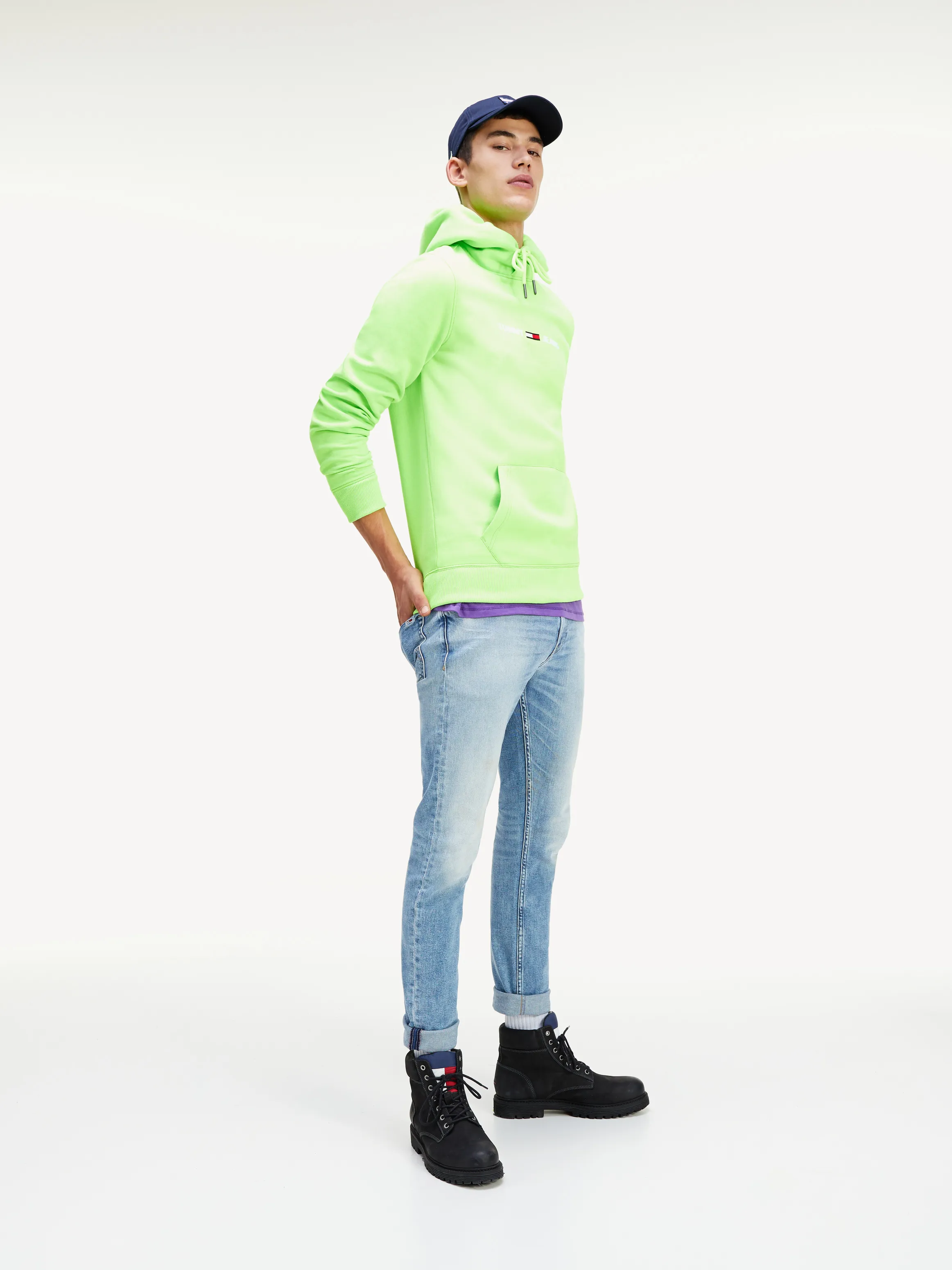 Neon Logo Hoodie | Sweatshirts & Hoodies | Tommy Hilfiger