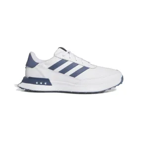 NEW adidas S2G Spikeless Leather 24 Golf Shoes - White/Collegiate Navy