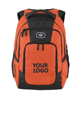 OGIO Logan Customzied Backpacks, Hot Orange