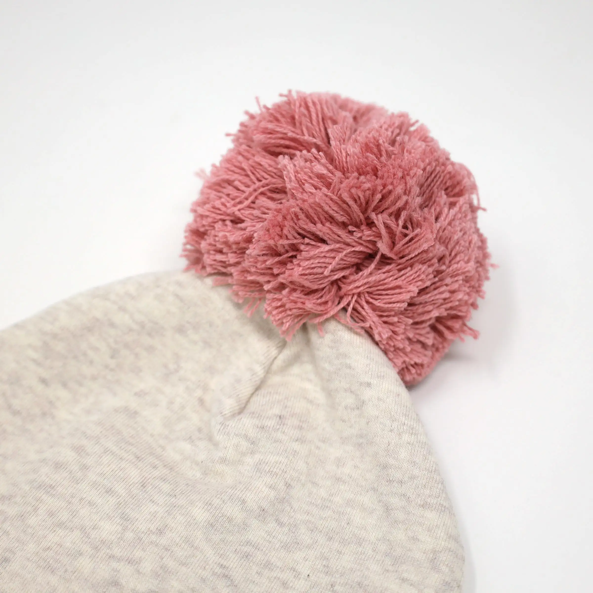 oh baby! Blush Pom Hat - Sand