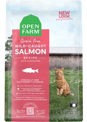 Open Farm Wild-Caught Salmon Dry Cat Food