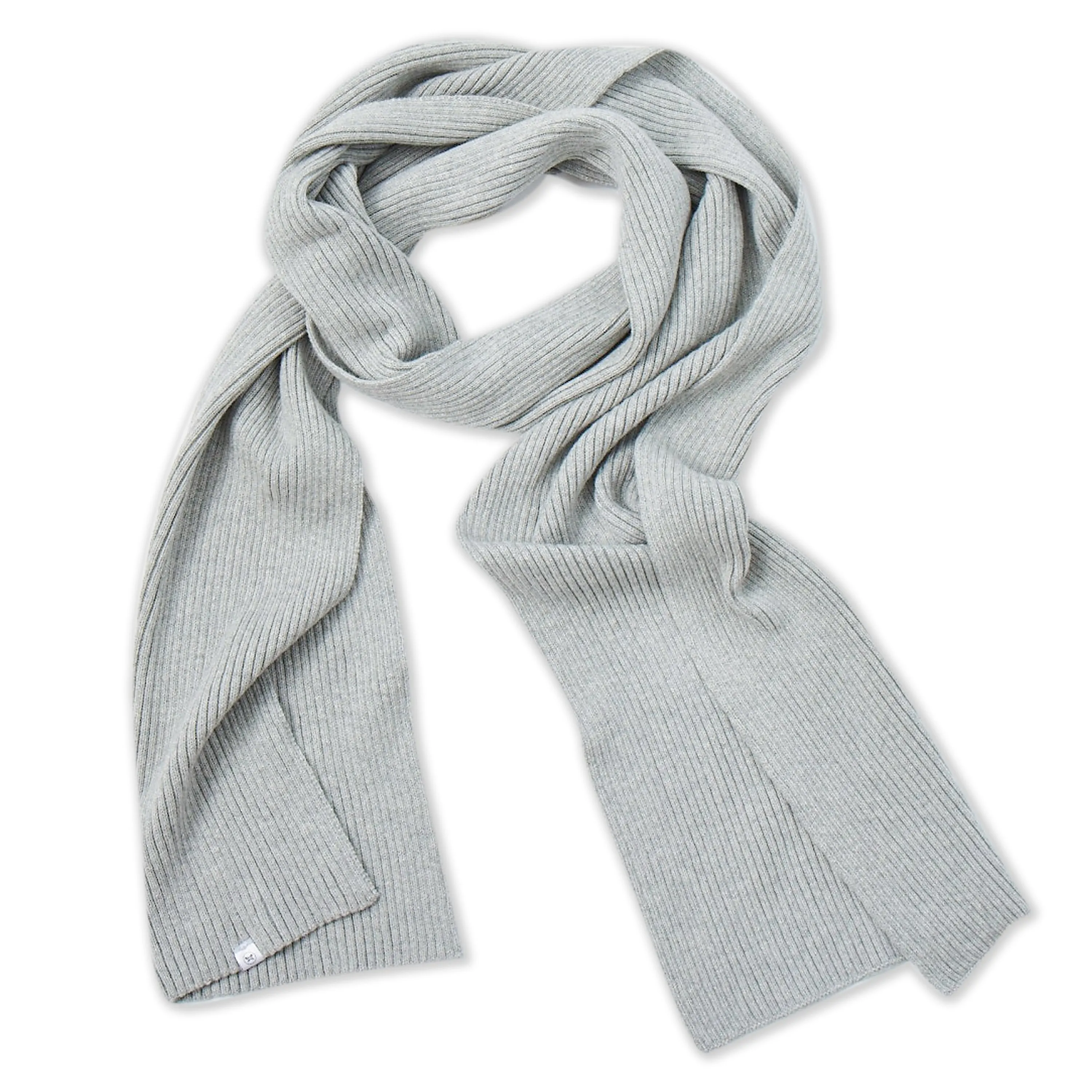 Organic Cotton Cashmere Knit Scarf