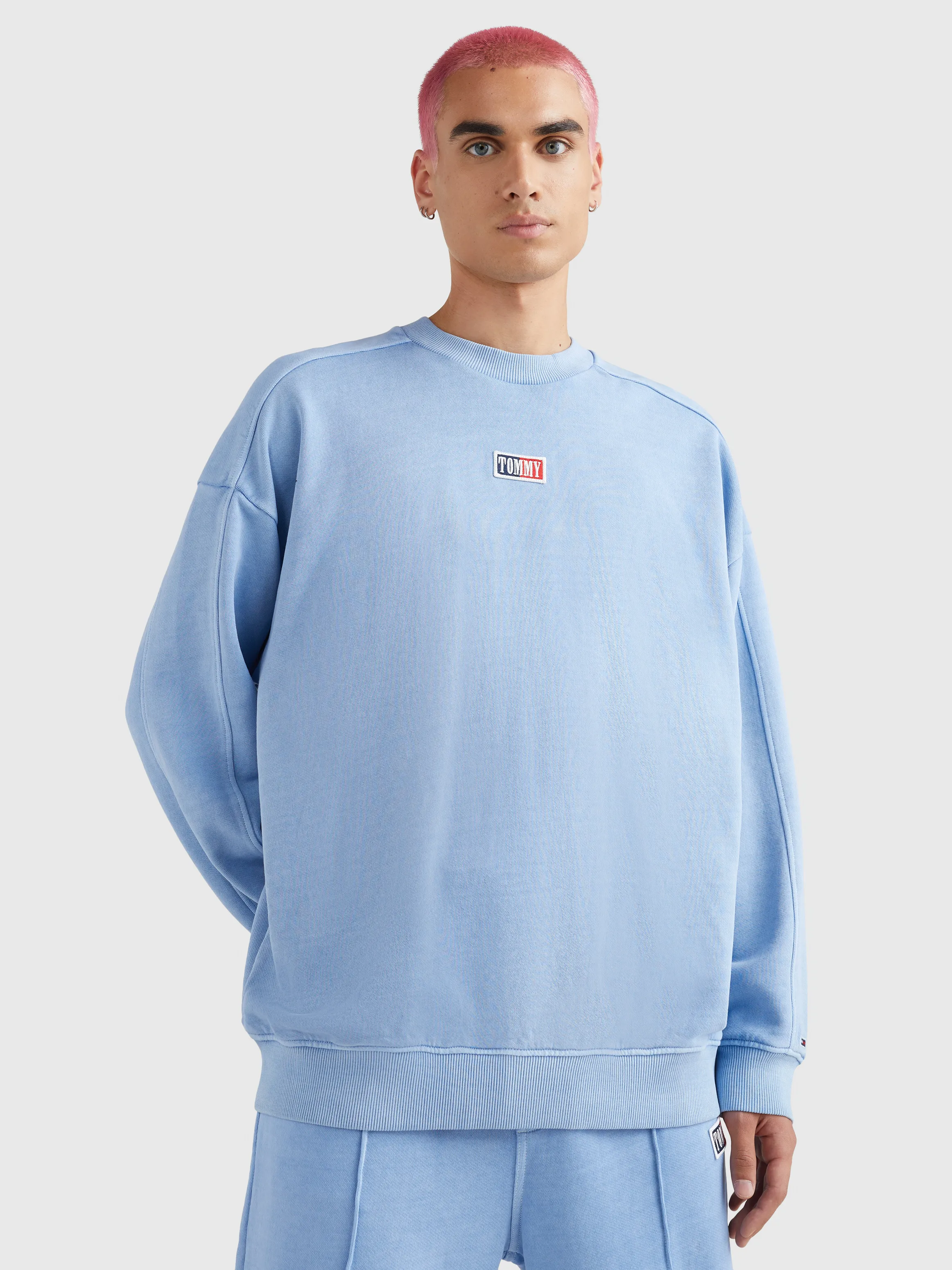 Oversized Cotton Sweatshirt | Sweatshirts & Hoodies |  Tommy Jeans