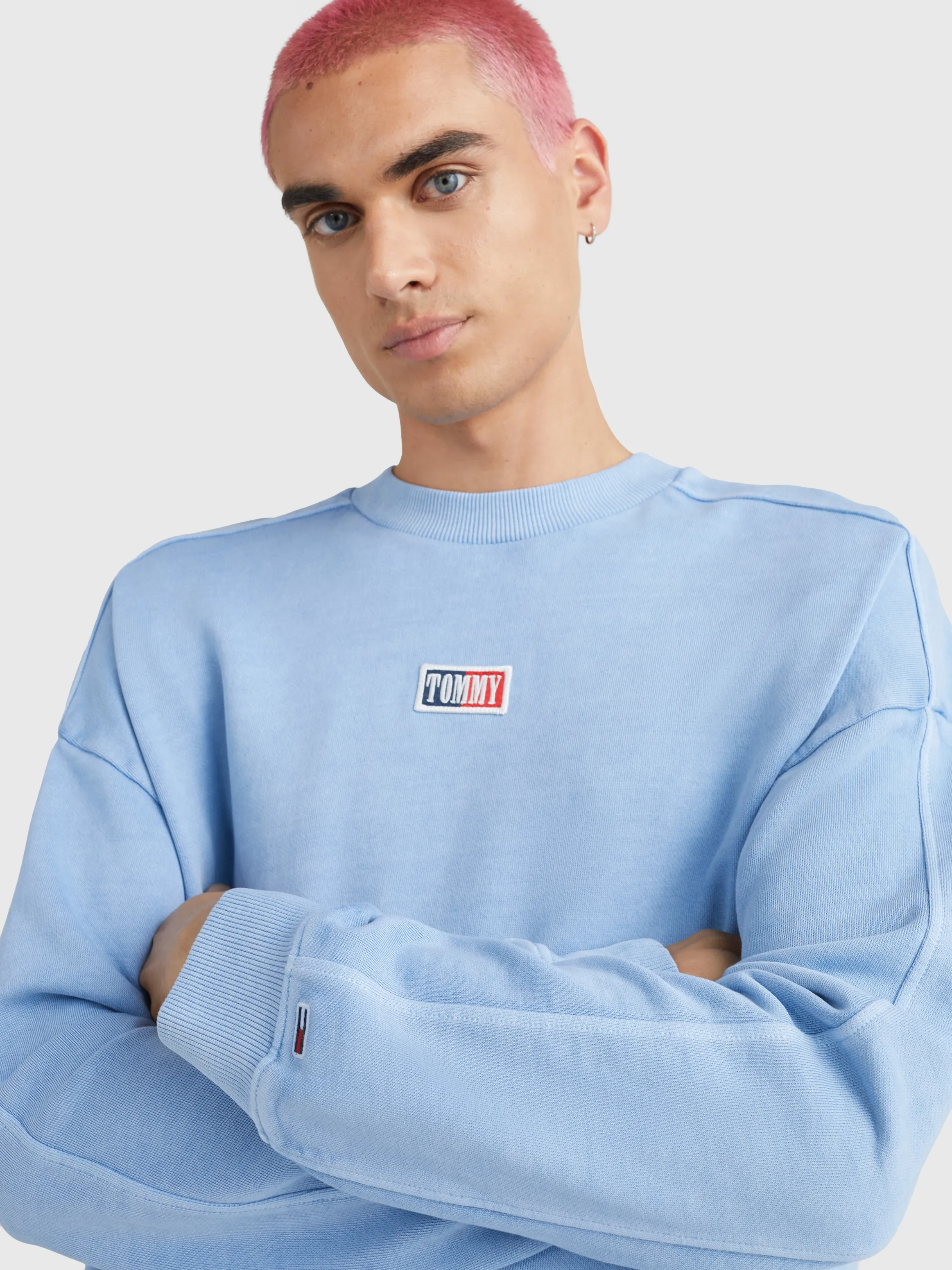 Oversized Cotton Sweatshirt | Sweatshirts & Hoodies |  Tommy Jeans