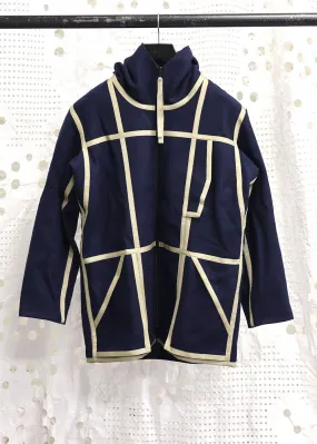 Parallel Coat Dark Blue