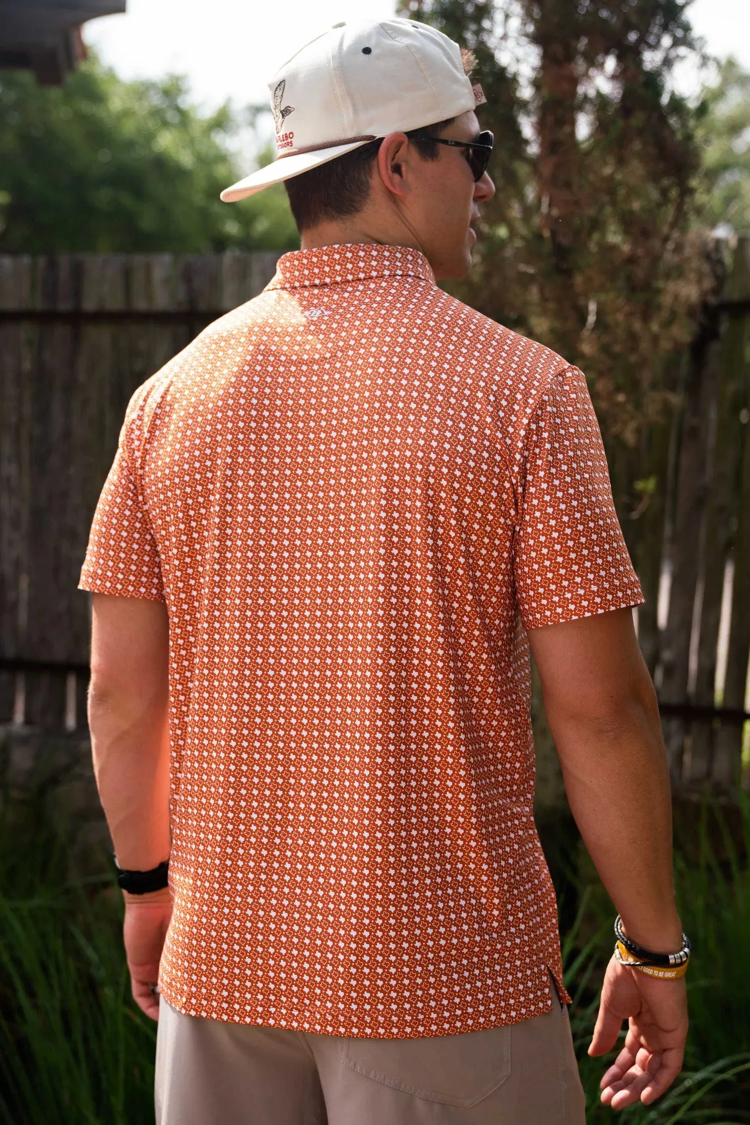 Performance Polo- Texas Orange