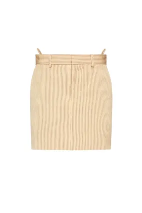 Petar Petrov Rudo Low Waisted Mini Skirt - Butter