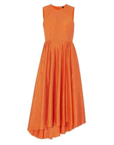 Petar Petrov Women 3/4 length dress Orange 10 UK