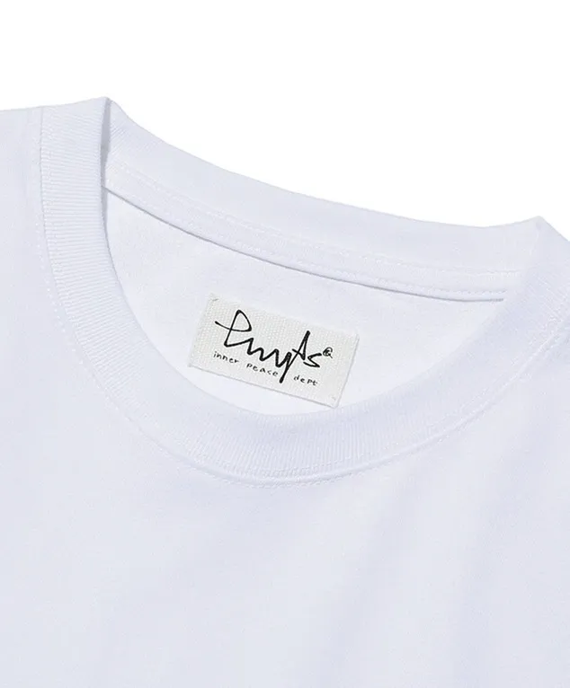 Phyps Department  |Unisex U-Neck Cotton Oversized Logo T-Shirts