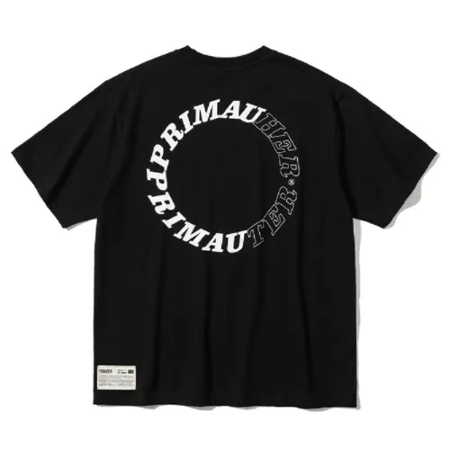 PRIMAUTER  |Unisex Street Style Short Sleeves Logo T-Shirts