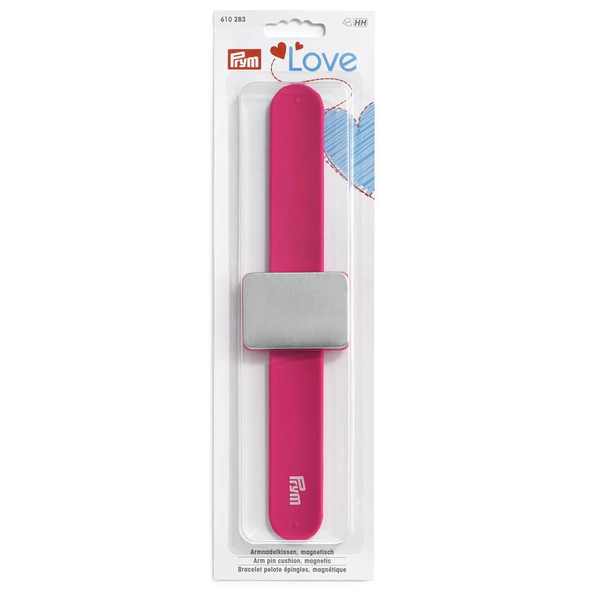 Prym Love Magnetic Wrist Pin Strap in Pink