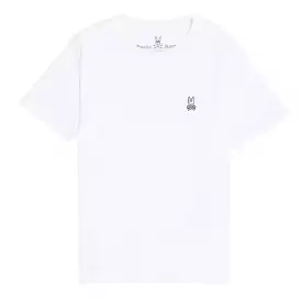 Psycho Bunny Kids White Classic Crew Neck T-Shirt_ B0U014CRPC-100