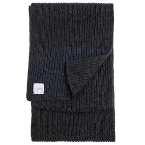 Ragg Wool Scarf - Navy Melange