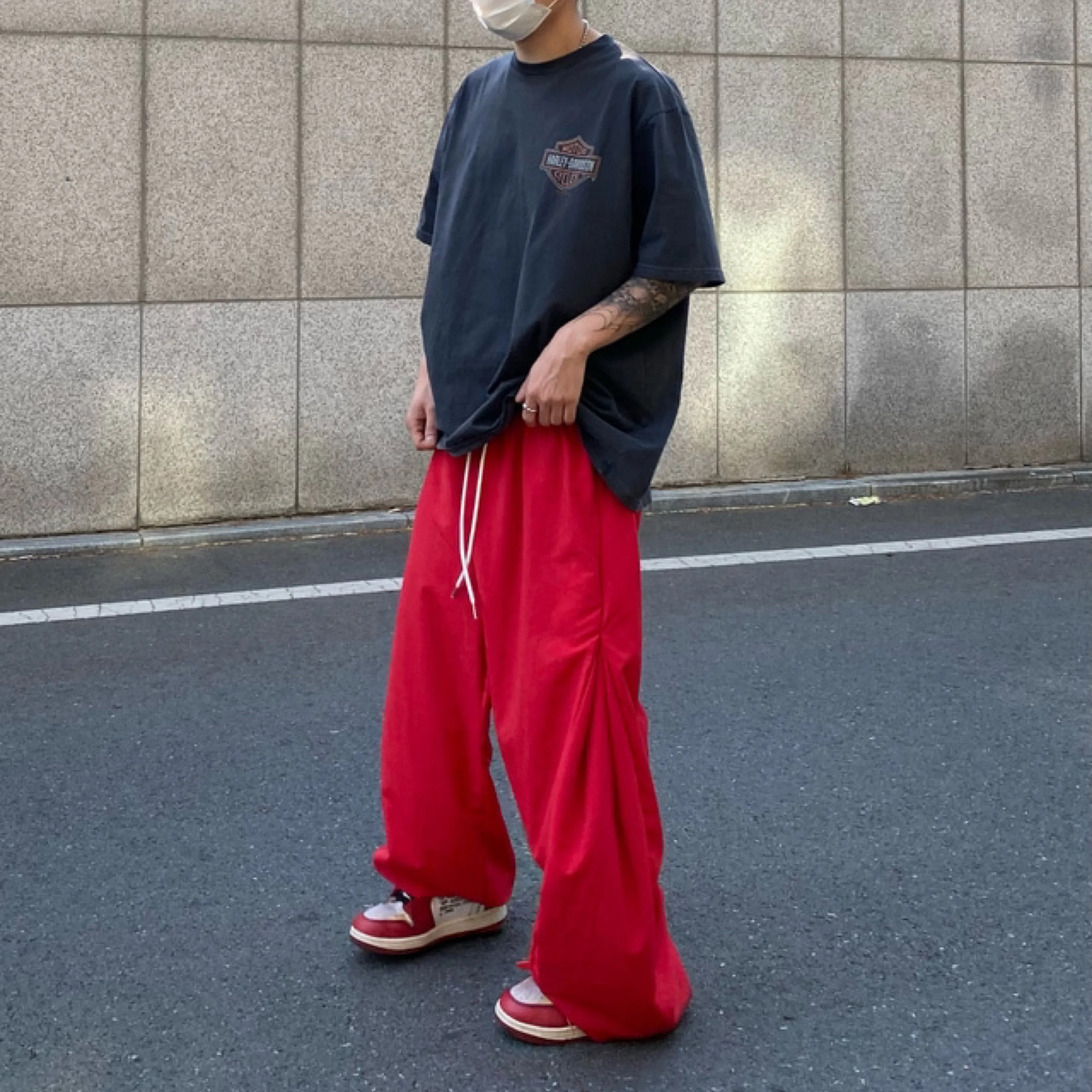 RASHOMONG  |Unisex Street Style Oversized T-Shirts