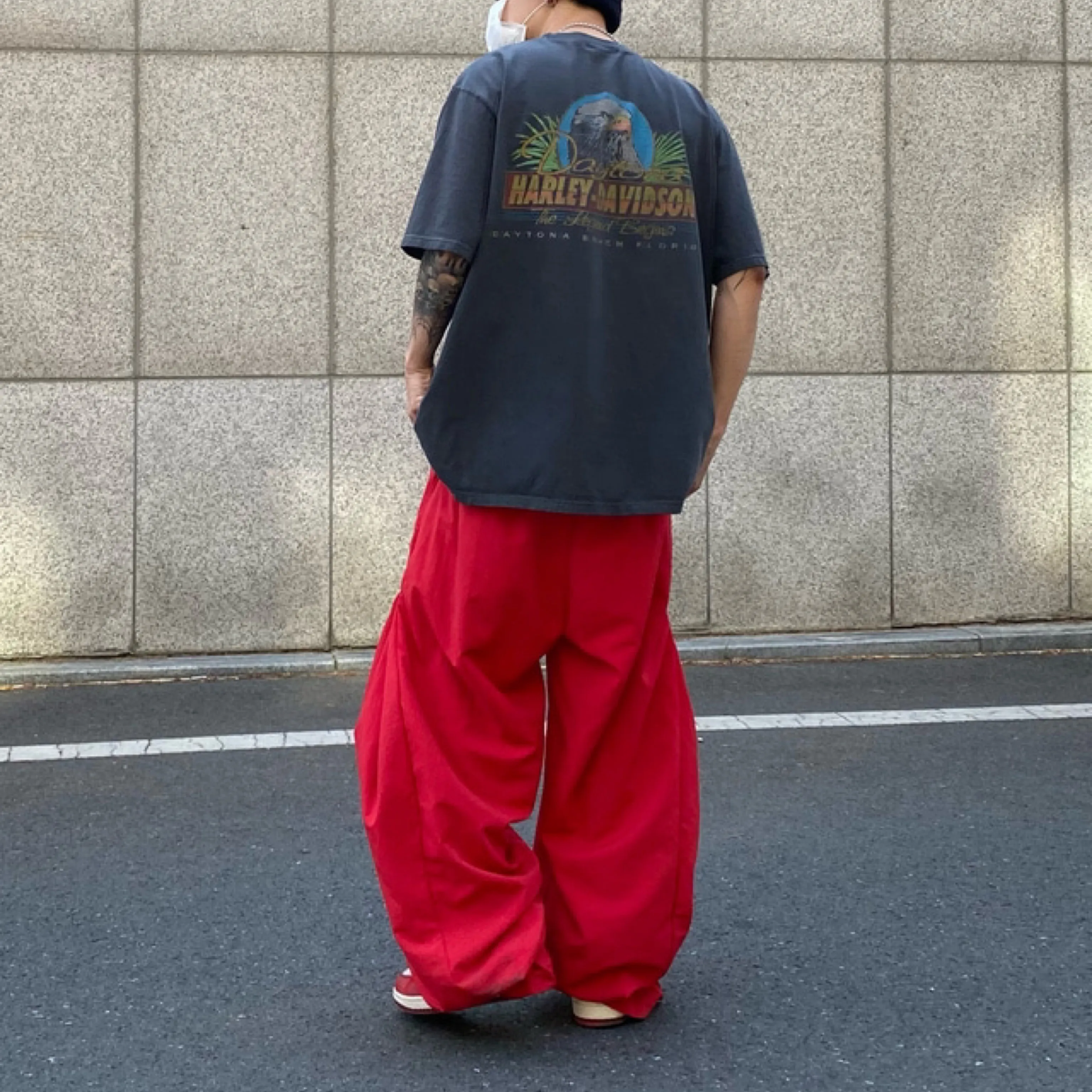 RASHOMONG  |Unisex Street Style Oversized T-Shirts