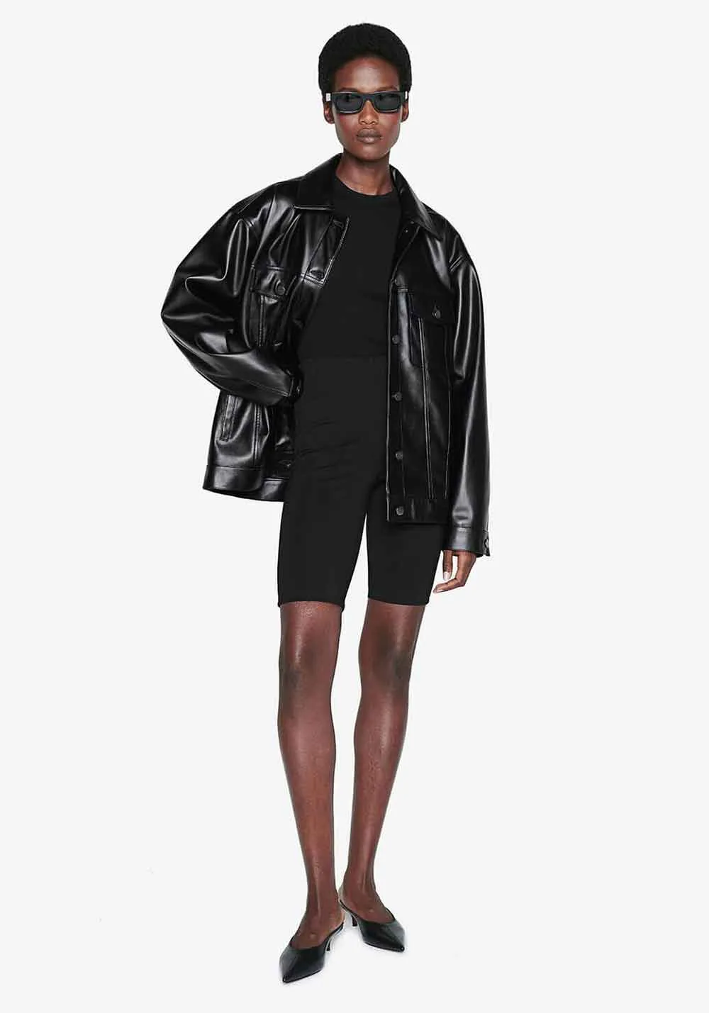 Rory Jacket Black Vegan Leather