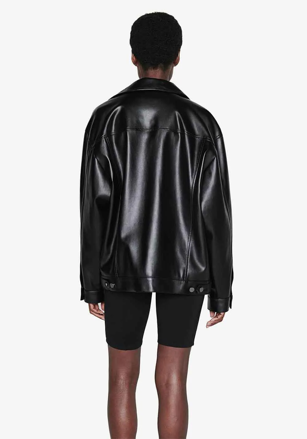 Rory Jacket Black Vegan Leather