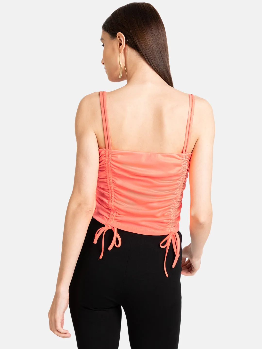 Ruched Crop Top