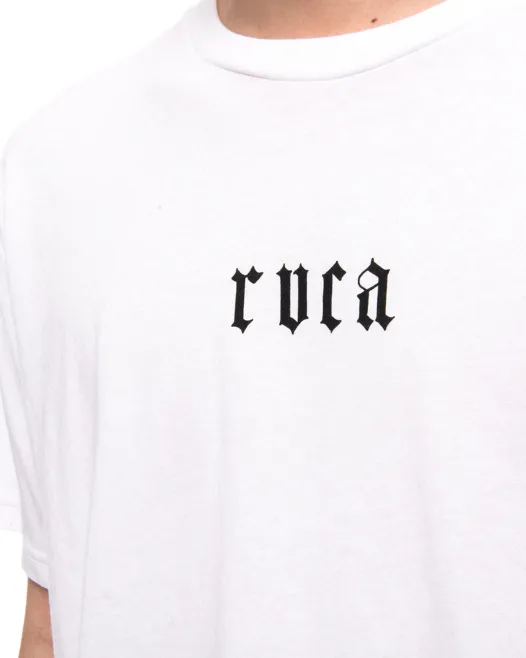 RVCA  |Plain Short Sleeves Logo T-Shirts