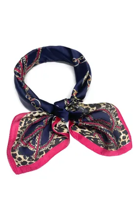 SPSS8618 Animal Chain Mix Printed Scarf