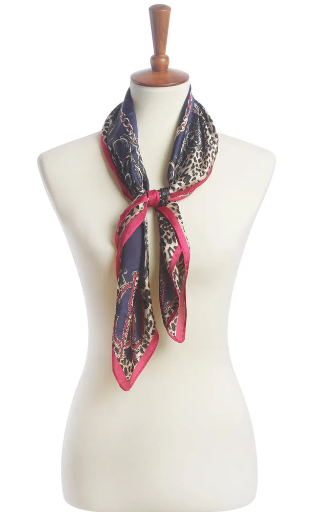 SPSS8618 Animal Chain Mix Printed Scarf