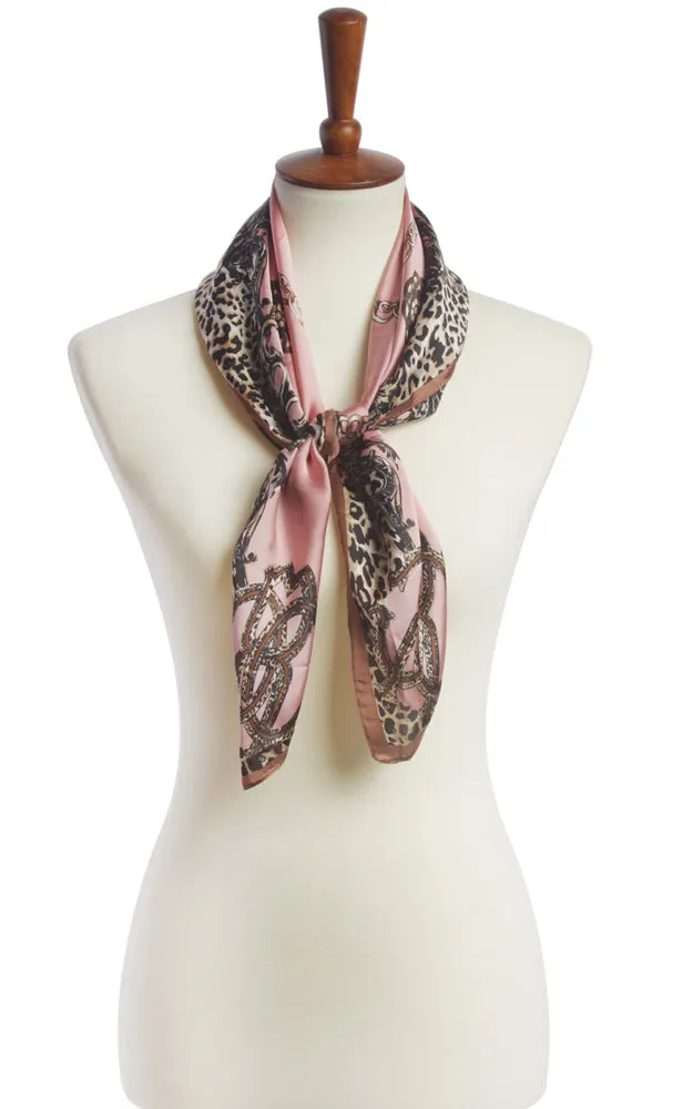 SPSS8618 Animal Chain Mix Printed Scarf