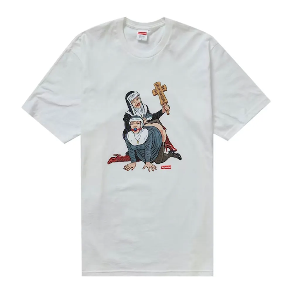 Supreme  |Unisex Street Style Collaboration Logo T-Shirts