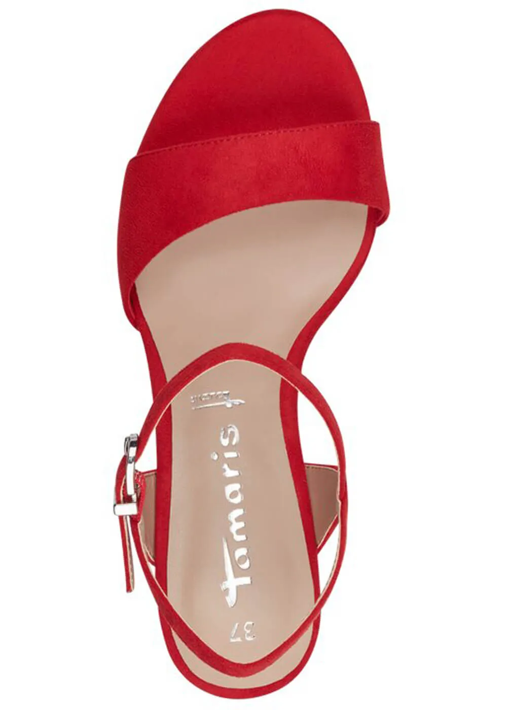 Tamaris Camila 50's Sandals Pumps Red