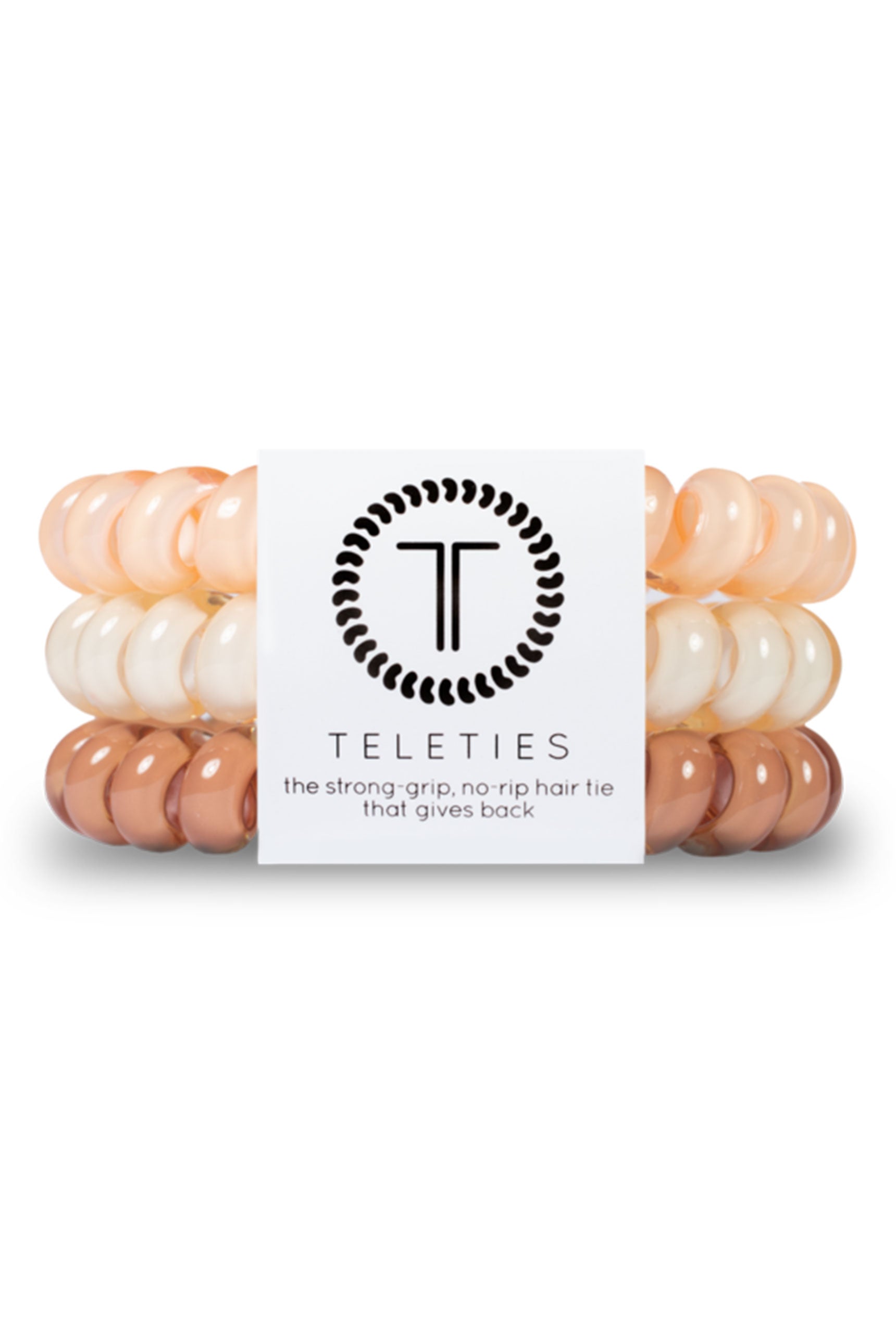 TELETIES Large Hair Ties - For The Love of Nudes