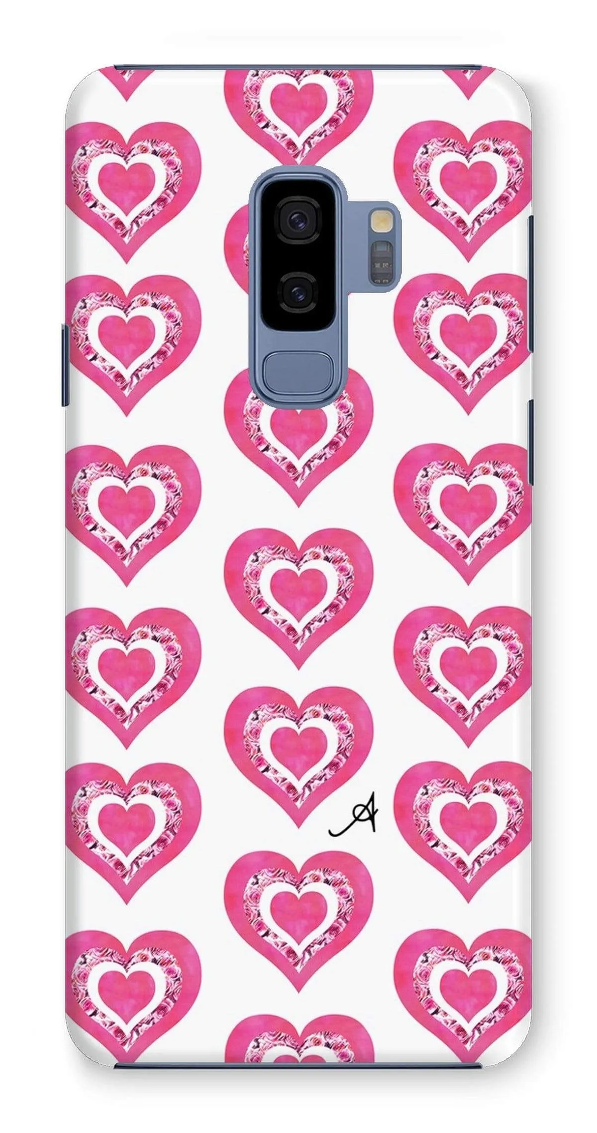 Textured Roses Love Pink Amanya Design Phone Case