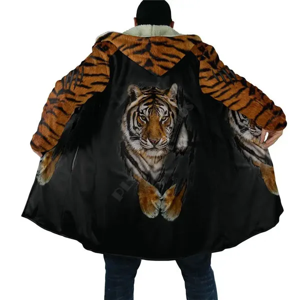 Tiger Print Coat