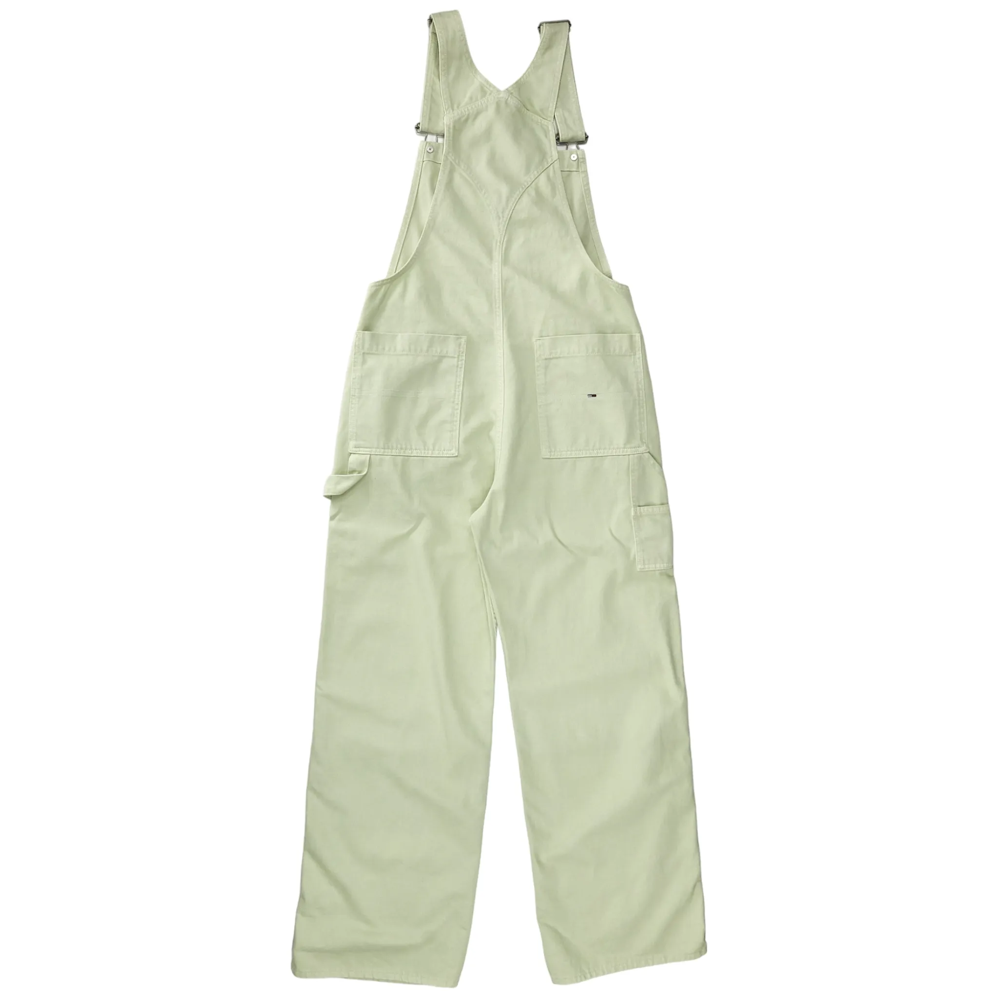 Tommy Jeans Green Daisy Dungaree