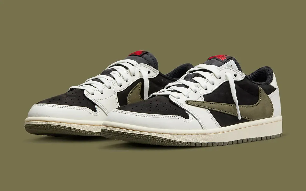 Travis Scott x Jordan 1 Low OG SP WMNS 'Olive'