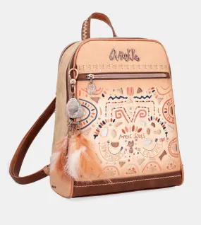 Tribe double compartment crossbody bag