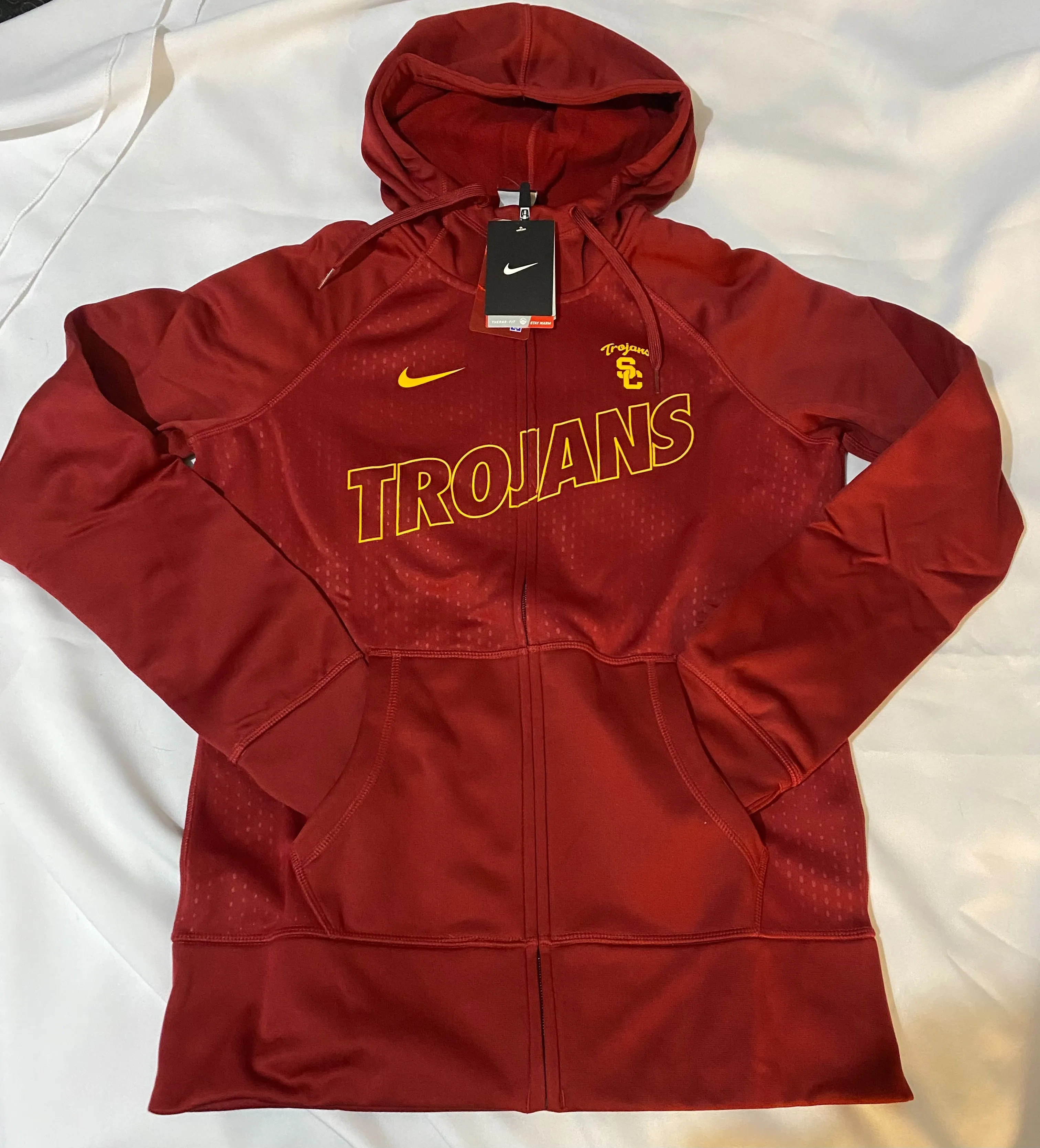 USC Trojans Nike Therma-Fit Women Zip-Up Hoodie