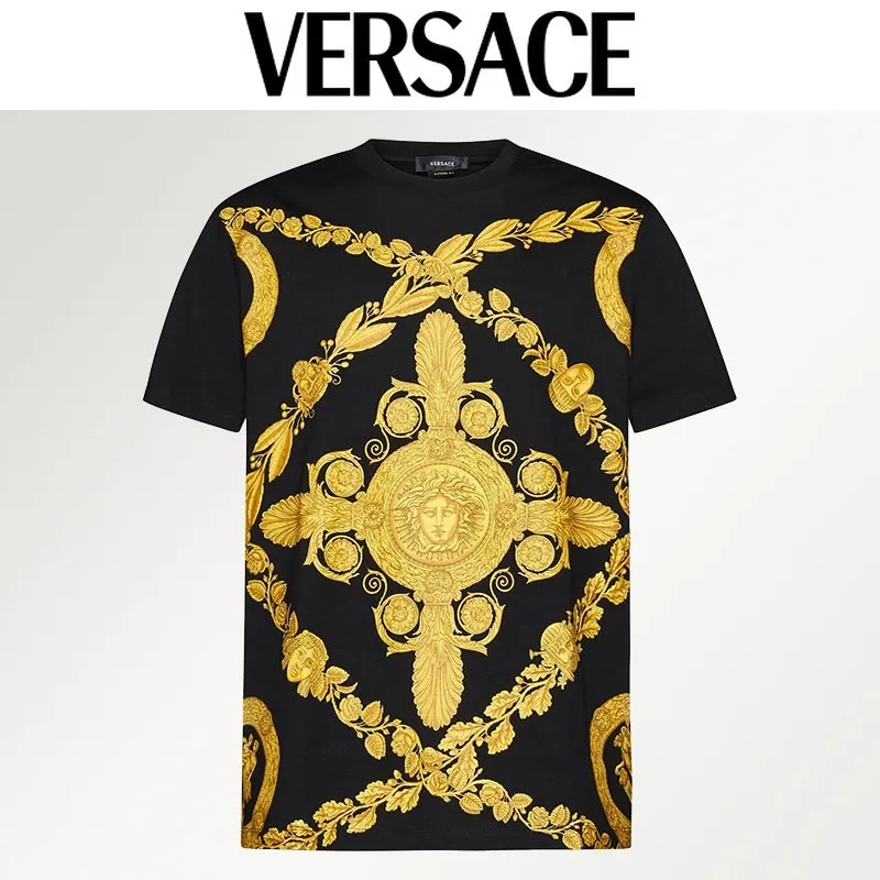 VERSACE  |Short Sleeves Luxury T-Shirts