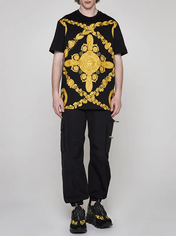 VERSACE  |Short Sleeves Luxury T-Shirts