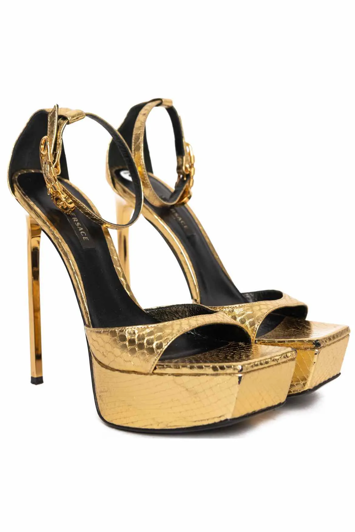 Versace Size 38.5 Medusa Sandals