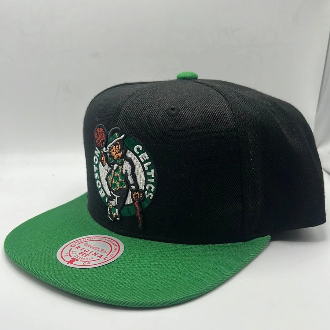 Vintage Boston Celtics NBA Mitchell & Ness Original Fit O.G. Snapback Hat